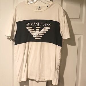 Mens Armani Jeans T-Shirt Size XXL